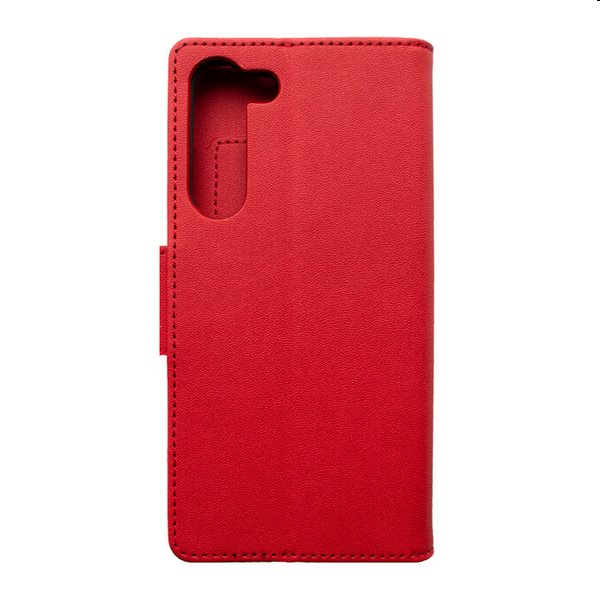 MobilNET Knižkové puzdro pre Samsung Galaxy S23, červený