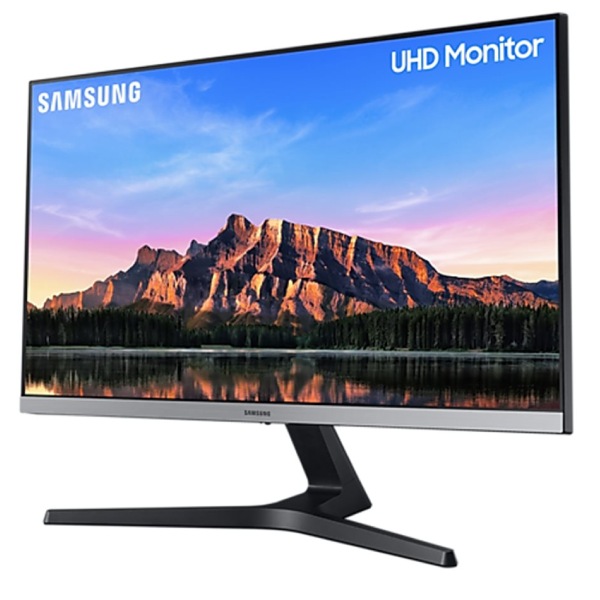 Samsung U28R550 28" 4K UHD monitor, sivý