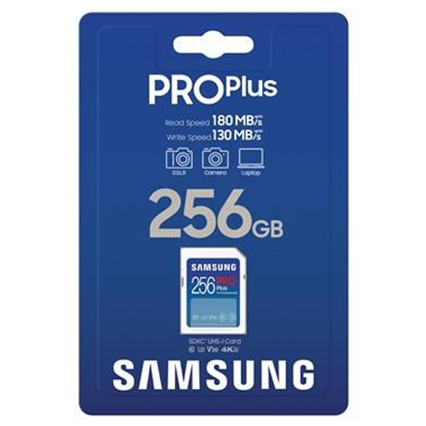 Samsung SDXC karta 256 GB PRO PLUS