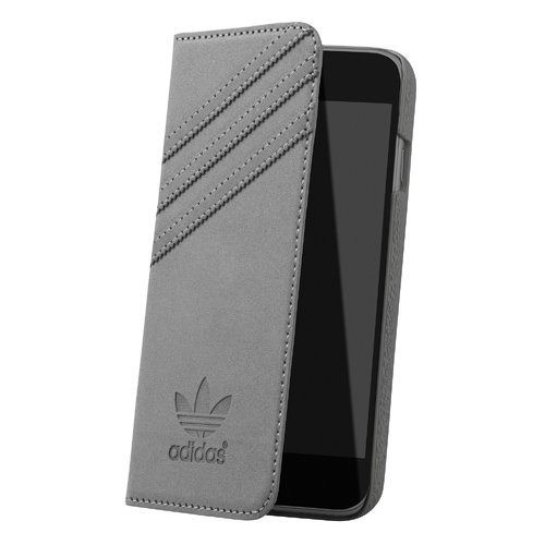 Puzdro Adidas Originals - Booklet pre Apple iPhone 6 a Apple iPhone 6S, Grey