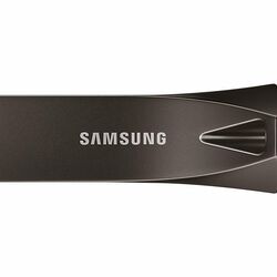 USB kľúč Samsung BAR Plus, 128 GB, USB 3.2 Gen 1, sivý foto