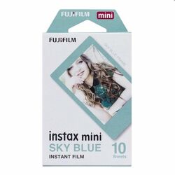 Fotopapier Fujifilm Instax Mini, modrý rám