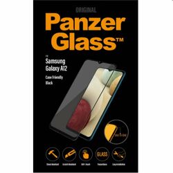 Ochranné temperované sklo PanzerGlass Case Friendly pre Samsung Galaxy A12 - A125F, čierne