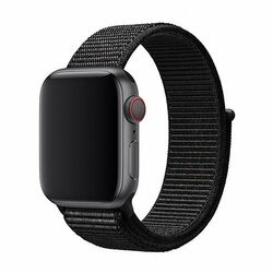 Športový náhradný remienok Devia Deluxe Sport3 Series pre Apple Watch 44mm, čierny