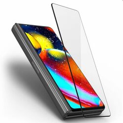 Ochranné sklo Spigen pre Samsung Galaxy Z Fold3, čierna