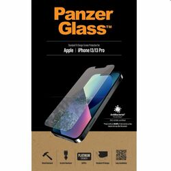Ochranné sklo PanzerGlass Standard Fit AB pre Apple iPhone 13, 13 Pro, priesvitné