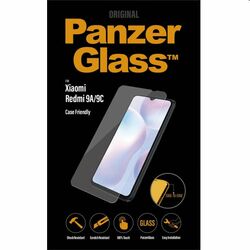 Ochranné temperované sklo PanzerGlass Case Friendly pre Xiaomi Redmi 9A, 9AT, 9C, čierna