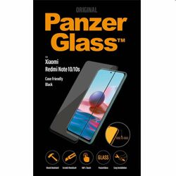 Ochranné temperované sklo PanzerGlass Case Friendly pre Xiaomi Redmi Note 10, 10S, čierna