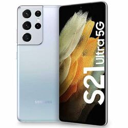 Samsung Galaxy S21 Ultra - G998B, 12/128GB, Dual SIM, Phantom Silver, Trieda B - použité, záruka 12 mesiacov | mp3.sk