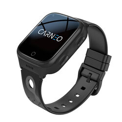 Carneo GuardKid+ 4G Platinum detské smart hodinky, čierne foto