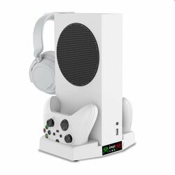 Dokovacia stanica iPega pre Xbox Series S, bezdrôtový controller a slúchadlá foto