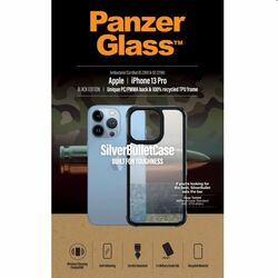 Zadný kryt PanzerGlass SilverBullet ClearCase AB pre Apple iPhone 13 Pro, čierna