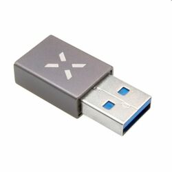 FIXED Link Redukcia z hliníka USB-C na USB-A, sivý foto