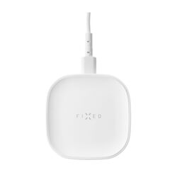 FIXED PodsPad Bezdrôtová nabíjačka pre TWS, 5 W, biela