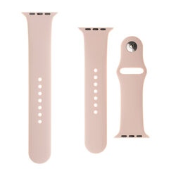 FIXED Set silikónových remienkov pre Apple Watch 38/40/41 mm, ružová