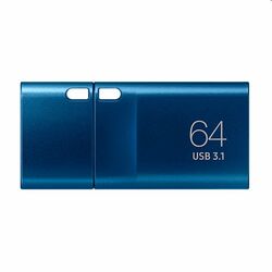 USB kľúč Samsung USB-C, 64 GB, USB 3.1, modrý foto