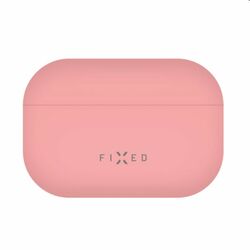 FIXED Silky Silikónové puzdro pre Apple AirPods Pro, ružové