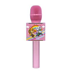 OTL Technologies detský karaoke mikrofón Labková Patrola, ružový foto
