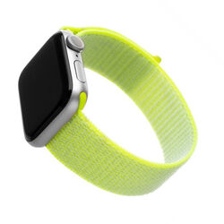 FIXED Nylon Remienok pre Apple Watch 38/40/41 mm, zelená