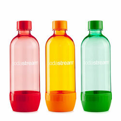SodaStream Fľaša TriPack 1l orange/green/red foto