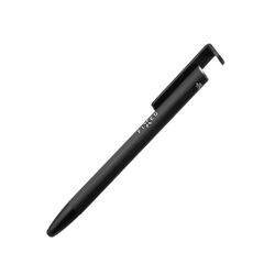 FIXED dotykové pero 3 v 1 so stylusom a stojanom, čierna
