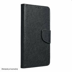 Knižkové puzdro FANCY Book pre Samsung Galaxy S22, čierna