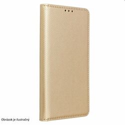 Knižkové puzdro Smart Case Book pre Samsung Galaxy S22, zlatá
