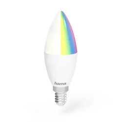 Hama SMART WiFi LED žiarovka, E14, 5,5 W, RGBW, stmievateľná foto