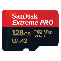 SanDisk Extreme PRO microSDXC 128 GB 200 MB/s s adaptérom | mp3.sk