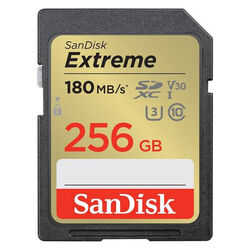 SanDisk Extreme SDXC 256 GB 180 MB/s V30 UHS-I U3 | mp3.sk