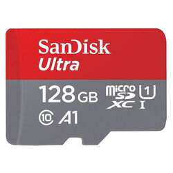 SanDisk Ultra microSDXC 128 GB 140 MB/s s adaptérom
