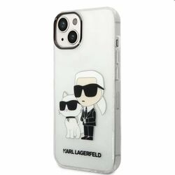 Zadný kryt Karl Lagerfeld MagSafe IML pre Apple iPhone 14 Plus, transparentná