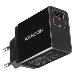 AXAGON ACU-QC19 sieťový adaptér 1x QC3.0/AFC/FCP/SMART, 19 W, čierny