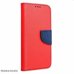 Knižkové puzdro FANCY Book pre Xiaomi 12/12X, červená/modrá foto