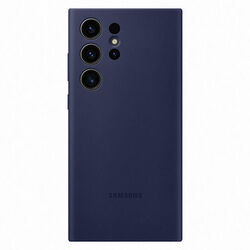 Zadný kryt Silicone Cover pre Samsung Galaxy S23 Ultra, tmavo modrá