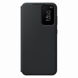 Knižkové puzdro Smart View Wallet pre Samsung Galaxy S23 Plus, čierna foto