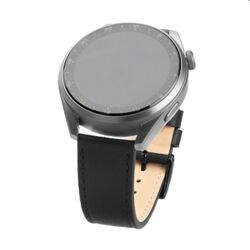 FIXED Kožený remienok s Quick Release so šírkou 20 mm pre inteligentné hodinky, čierna | mp3.sk