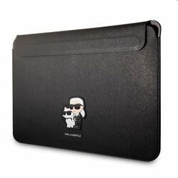 Karl Lagerfeld Saffiano Karl and Choupette NFT Computer Sleeve 13/14