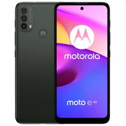 Motorola Moto E40, 4/64GB, Carbon Gray, Trieda B - použité, záruka 12 mesiacov foto