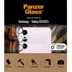 PanzerGlass ochranný kryt objektívu fotoaparátu pre Samsung Galaxy S23, S23 Plus foto
