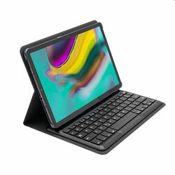Puzdro kožené s klávesnicou pre Samsung Galaxy Tab S6 Lite, black