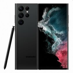 Samsung Galaxy S22 Ultra, 12/256GB, black, Trieda C - použité, záruka 12 mesiacov