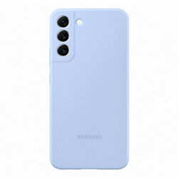 Samsung Silicone Cover S22 Plus, blue - OPENBOX (Rozbalený tovar s plnou zárukou)