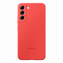 Samsung Silicone Cover S22 Plus, coral - OPENBOX (Rozbalený tovar s plnou zárukou)