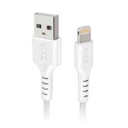 SBS Kábel USB/Lightning C-89, 2 m, biela
