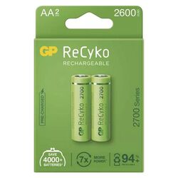 GP nabíjacia batéria ReCyko 2700 AA (HR6) 2PP, 2 kusy foto