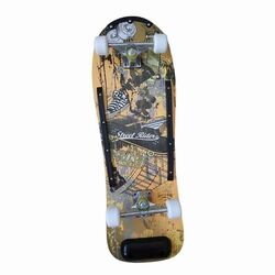 Acra Skateboard farebný, žltý | mp3.sk