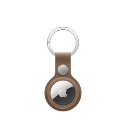 Puzdro na kľúče pre Apple AirTag FineWoven, tmavošedo-hnedá