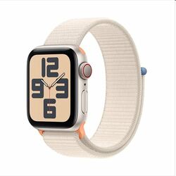 Apple Watch SE GPS + Cellular 40mm hviezdna biela , hliníkové puzdro so športovým remienkom hviezdna biela