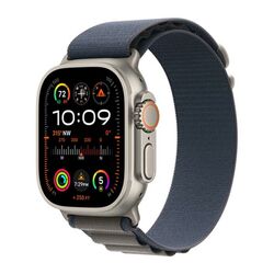 Apple Watch Ultra 2 GPS , 49mm , titánové puzdro  s alpinským remienkom modrá - M